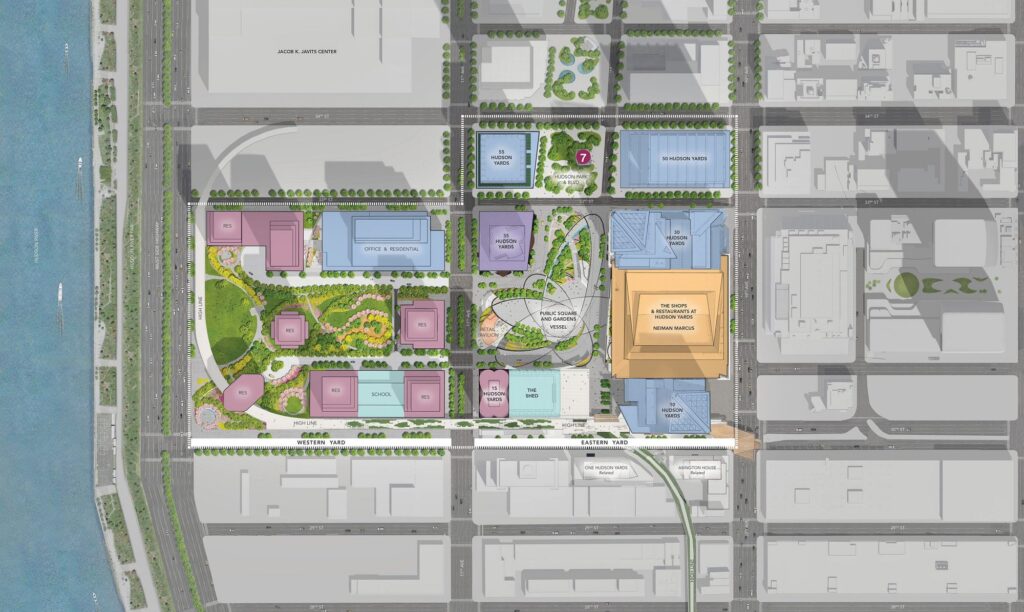 三井不動産も参画するニューヨークのハドソン・ヤード再開発